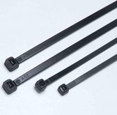 Nylon kabelbinders zwart - 100 stuks -  formaat: 530 x 9.0 mm