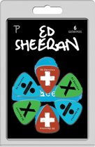 Perri's Ed Sheeran 6-pack Medium plectrum 0.71 mm