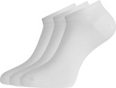 Comfortabel & Zijdezacht Bamboo Basics Dani - Bamboe Sneaker Sokken (Multipack 3 stuks) Heren / Dames - Wit - 35-40