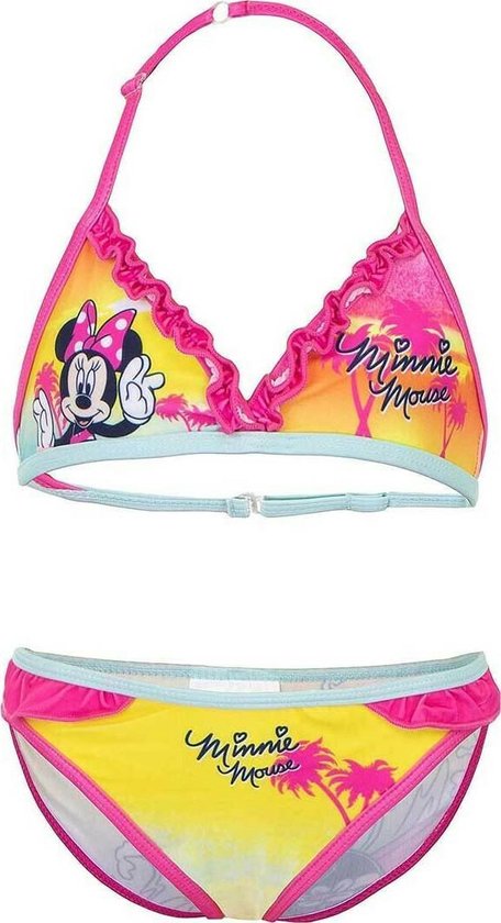 Minnie Mouse - Bikini - Geel - 2 jaar - Maat 92