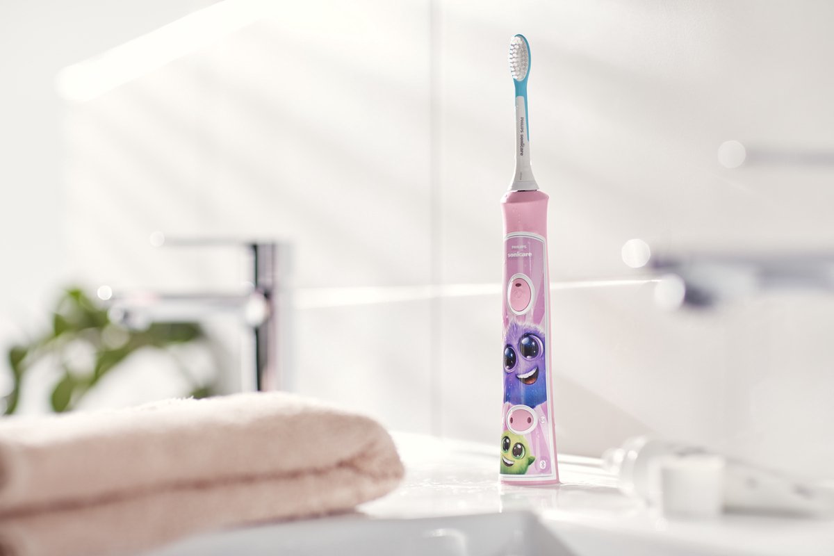 Philips Sonicare For Kids - Elektrische tandenborstel voor kinderen - Roze - Met App - HX6352/42 — afbeelding 5