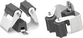Five® Bezem en mophouder 2 stuks  - Zwart