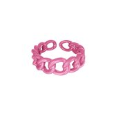 Candy Ring - Big Knots - Pink