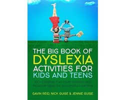 Omslag van The Big Book of Dyslexia Activities for Kids and Teens
