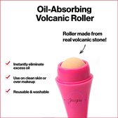 Olie-absorberende vulkanische gezichtsroller | Herbruikbaar | Oil-Absorbing Volcanic Face Roller | Reusable Facial Skincare Tool