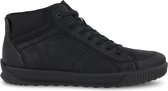 ECCO Byway leren sneakers - Zwart - Maat 48 - Echt leer - Uitneembare zool