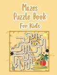 Mazes Puzzle Book For Kids