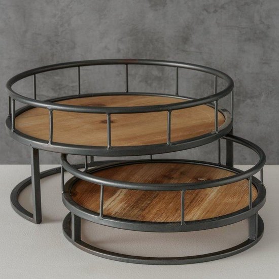 Decoratie set - Dienbladen - Industriële woonaccessoires - Industrieel tafel...  | bol.com