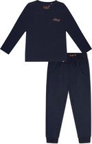 Koko Noko BIO Basics Set(2delig) Joggingbroek Nikki Navy en Shirt Norah LS Navy - Maat 110/116