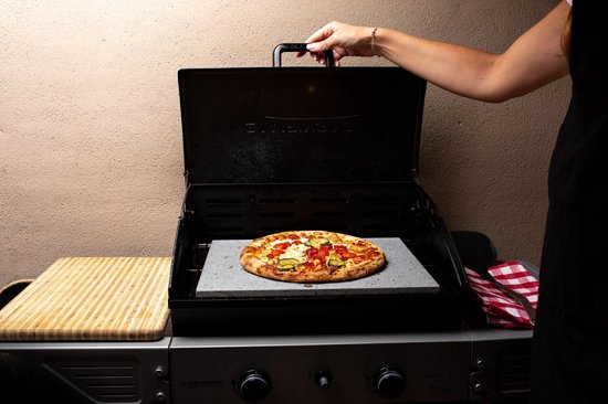 geest muis ik draag kleding Pizzasteen BBQ oven - lava van vulkaan Etna - Barbecue accesoires - Made in  Italy -... | bol.com