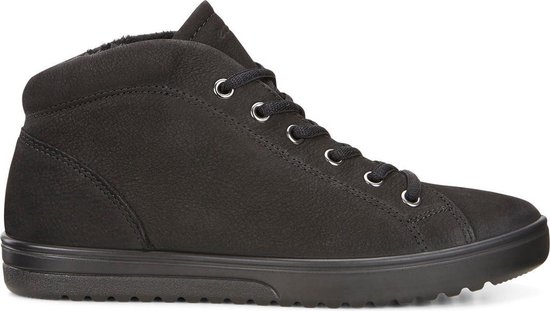 ECCO Fara dames veterboot, - Zwart - Maat 41 | bol.com