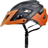 Fietshelm proX - 58/61cm - Oranje Zwart - MTB Mountainbike