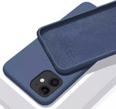 iPhone X/10/XS Blauw TPU Telefoonhoesje Soft Case Back Cover