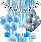 Its a boy - jongen geboorte decoratie - kraamfeest feestpakket