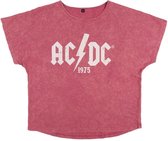 AC/DC Acid Washed T-Shirt L