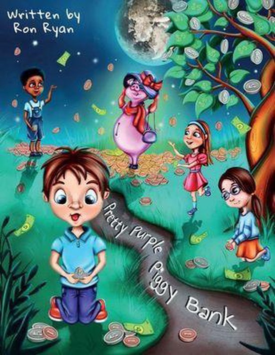 Pretty Purple Piggy Bank - cover