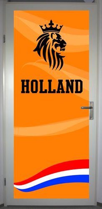 Deurposter 'Holland' - deursticker 75x195 cm