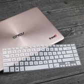 Toetsenbord Bescherming - Laptop Toetsenbord Protector Skin - Keyboard Cover voor allen 15.6 Inch Laptops - Grijs