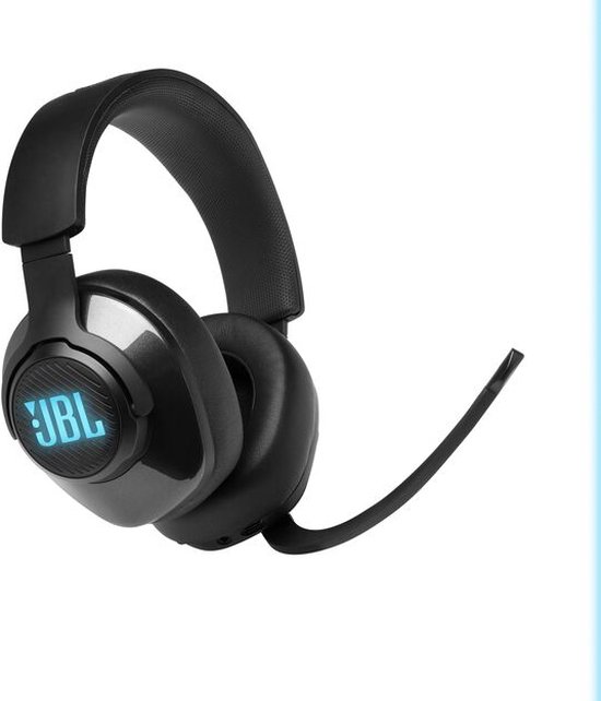 JBL Quantum 400 - USB Gaming Headset - Over-ear met Afneembare Microfoon - JBL Quantum Surround via Quantum Engine - RGB Verlichting - PC & PlayStation - Zwart