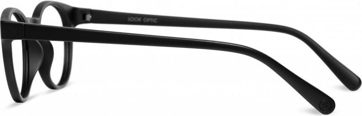 Lookoptic AB10BBLK Abbey Leesbril Black +2.00 - Retina Bluelight Filter for screens