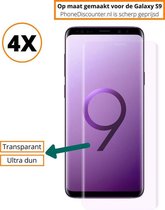 Fooniq Screenprotector Transparant 4x - Geschikt Voor Samsung Galaxy S9