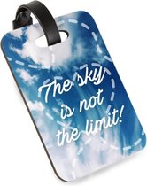 Hospitrix Bagagelabel Gekleurd voor Koffers –  The sky is not the limit