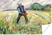 Poster The Haymaker - Edvard Munch - 40x30 cm