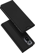 Voor Xiaomi Redmi Note 10 DUX DUCIS Skin Pro Series Horizontale Flip PU + TPU lederen tas met houder & kaartsleuven (zwart)