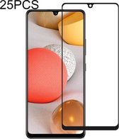 Voor Samsung Galaxy M42 5G 25 PCS Volledige lijm Volledig scherm gehard glasfilm