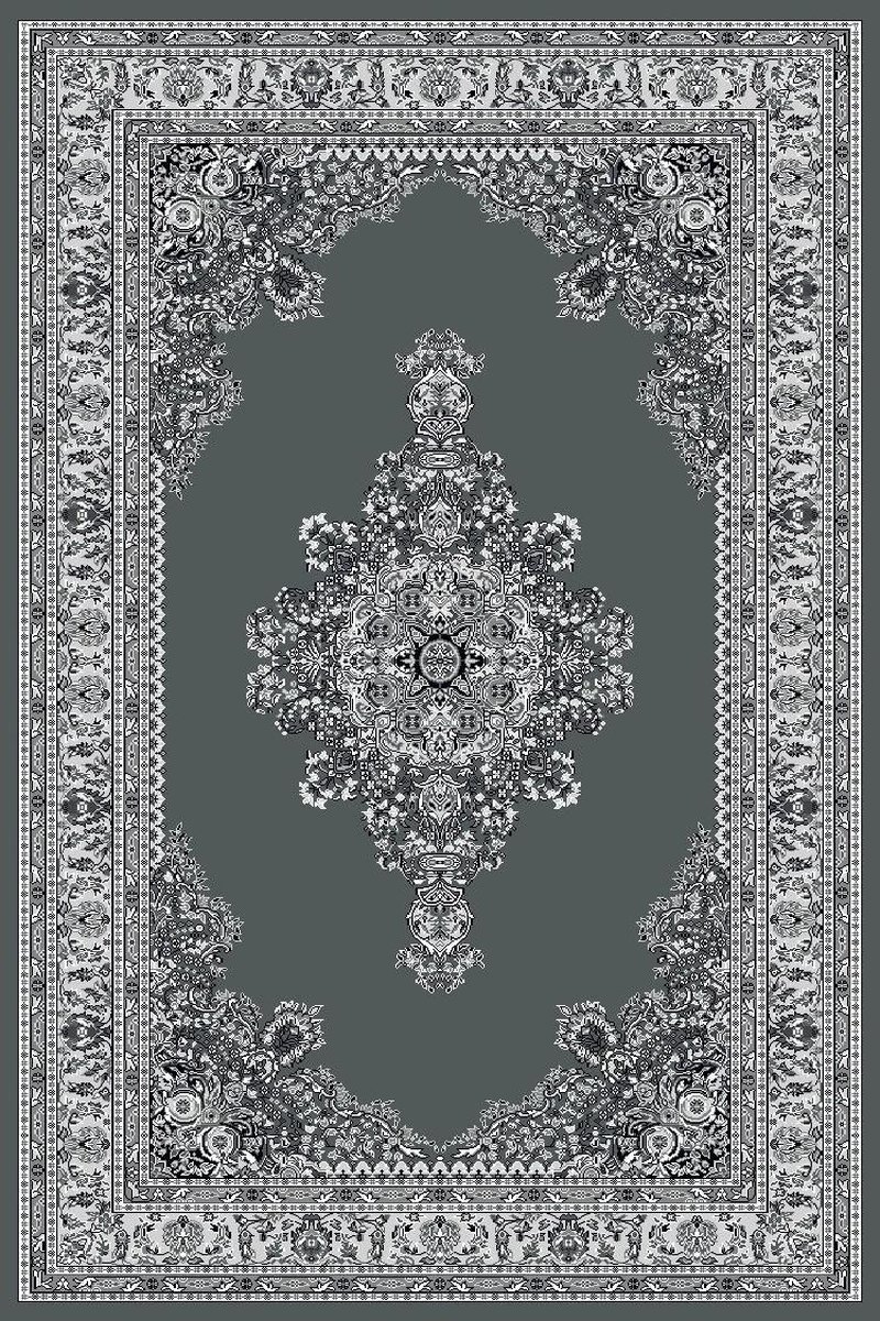 Klassiek vloerkleed Marrakesh - grijs 297 - 120x170 cm