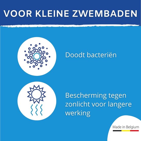 Chloor tabletten zwembad - Chloordrijver - 1KG (50x20g) - Chloor tabletten