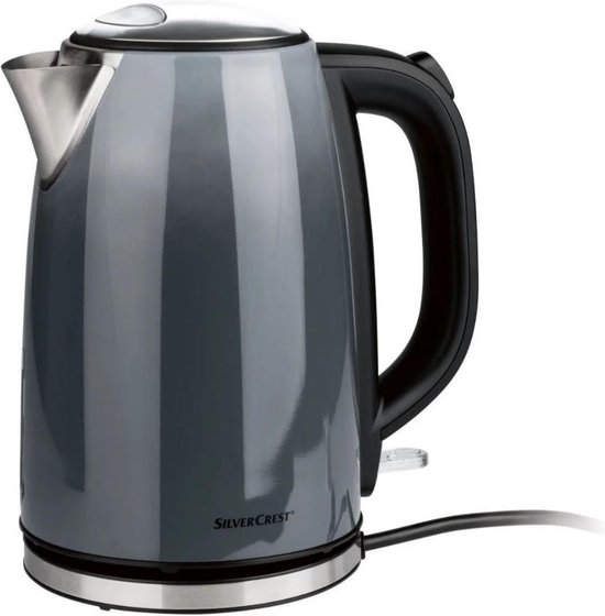 Bouilloire SILVERCREST® Grijs - 3100W - 1,7 L Inox - S'éteint  automatiquement | bol.com