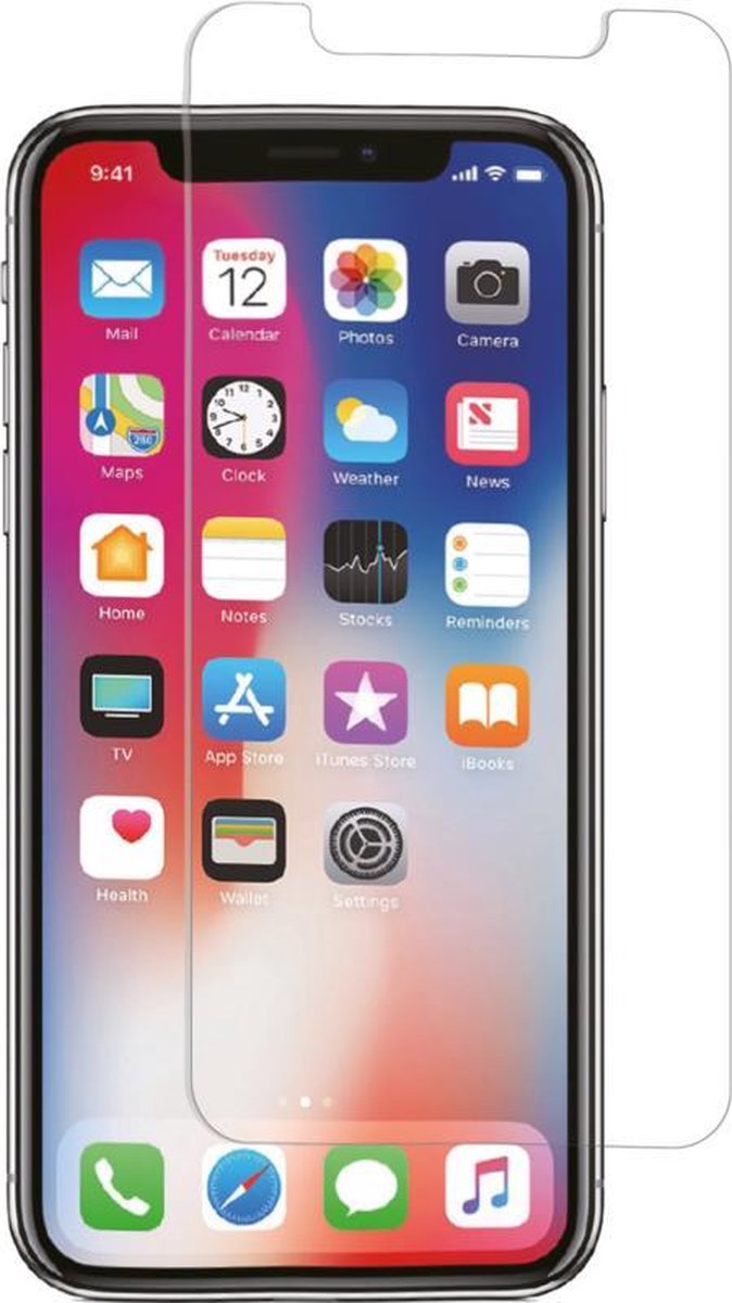 ANTI GLARE Screenprotector Bescherm-Folie geschikt voor iPhone X Max - XS Max