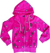 Babes & Binkies Vestje paardjes roze Kids Roze - Maat 110/116