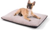 Brunolie Finn hondenmand hondenmat  - wasbaar  - slipvrij  - ademend  - polyester / vlies  - maat S (68 x 5 x 54 cm)