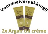 Argan Oil - Argan Oil Hand & Nail Cream - Handcrème - 2 x 100 ml - 2 stuks - Voordeelverpakking