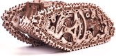 WoodTrick - Modelbouw 3D houten puzzels - 'Steam tank'/Stoom tank (WDTK030) - 381 stuks - Geen lijm noch verf nodig!
