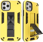 Wicked Narwal | Stand Hardcase Backcover voor iPhone 11 Pro Max Geel