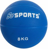 ScSPORTS® Medicijnbal - Medicine Ball - Slamball - blauw 8 kg