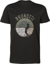 Brunotti tim O-hals shirt cirkle zwart - L