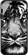 Voor Huawei Honor 30 Pro Pattern Printing Embossment TPU Mobile Case (White Tiger)