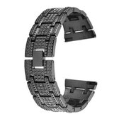 Metalen polsband horlogeband voor Samsung Gear S3 (zwart)