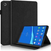 Voor Lenovo Tab M10 Plus Life Tree Series Horizontale Flip Leather Case met houder & kaartsleuven & penhouder (zwart)