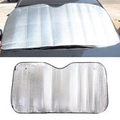 Zilveren aluminiumfolie Zonnescherm Voorruit Visor Afdekblok Voorruit Zonnescherm UV-bescherming, afmeting: 150 x 80cm