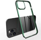 X-Level Original Series Ultraslanke TPU-beschermhoes voor iPhone 12/12 Pro (groen)