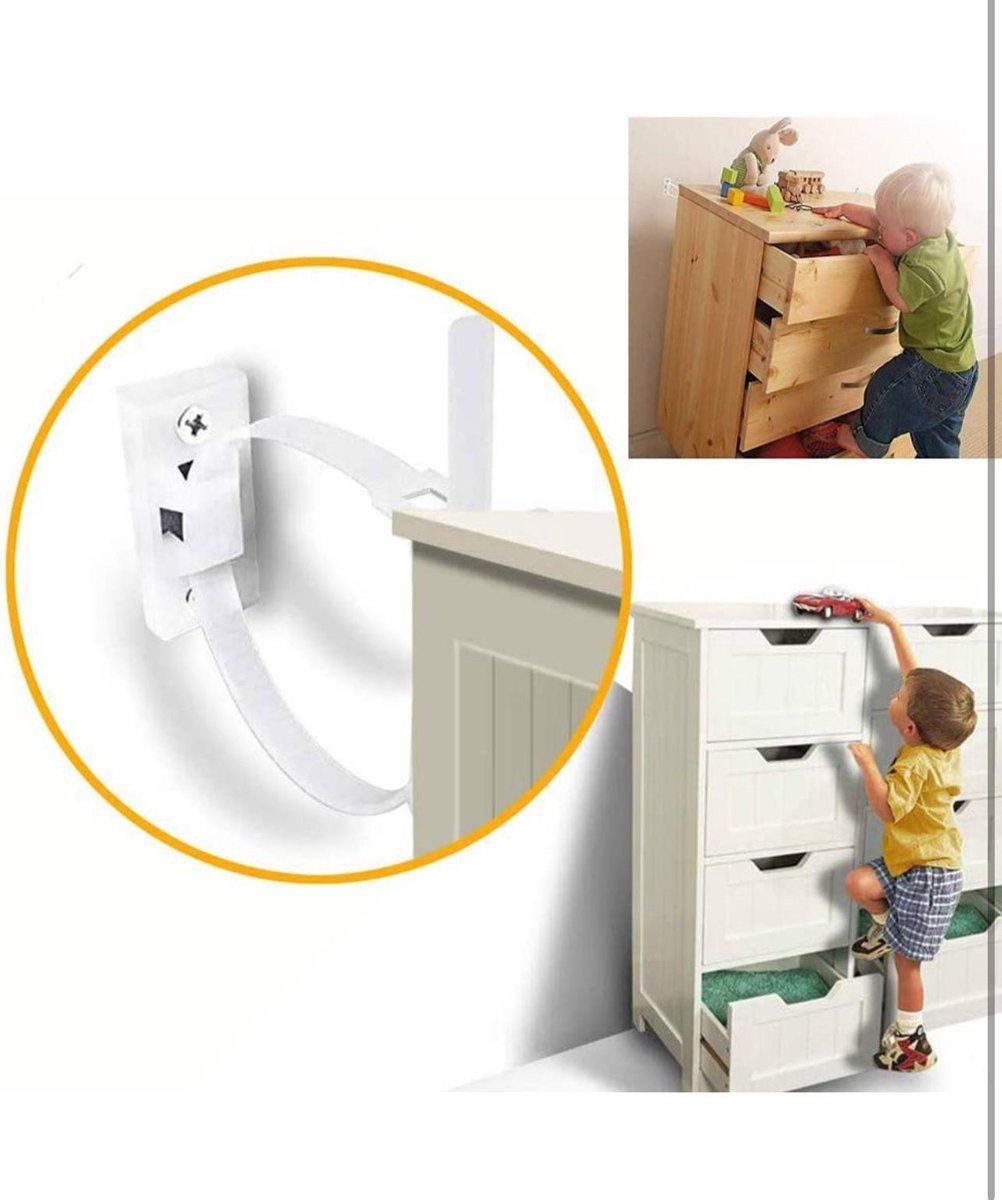 20 stuks kantelbeveiliging, meubelset, kantelbeveiliging, kastmeubelanker, zonder boren, wandanker, rek, wandbevestiging, anti-kantelhouder voor kast, rek, commode, belastbaarheid huisdieren