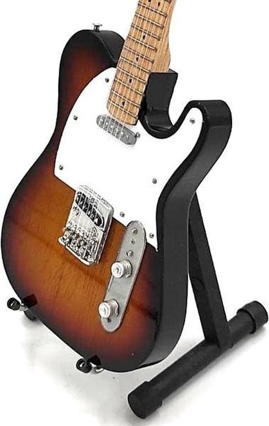 gitaarkoffer, leren gitaar koffer,miniatuur muziekinstrument,miniatuur