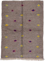Traditioneel Azilal vloerkleed - 300 x 200 cm - handgeweven kunstwerk - Kleurrijk en uniek - 100% wol, hoogpolig tapijt