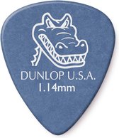 Dunlop Tortex Gator Grip Pick 1.14 mm 6-pack standaard plectrum