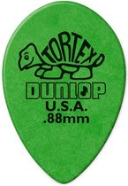 Dunlop Tortex Small Teardrop Pick 0.88 mm 6-pack plectrum